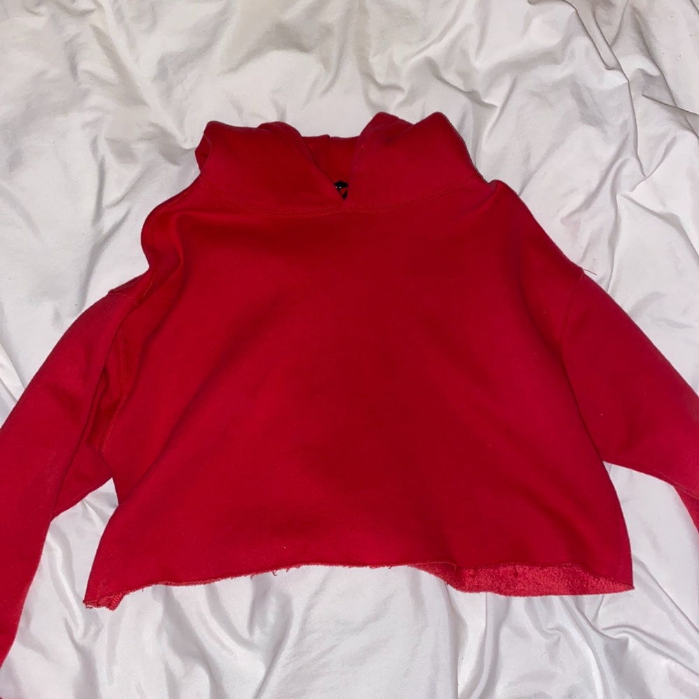 Cropped hoodie